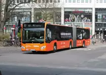 MB Citaro C2 G VHH Wg.1312 auf Linie M2 am Bf.Altona, 10.4.15