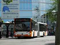 RNV Mercedes Benz Citaro C2 G (Euro6) 8191 am 08.05.15 in Heidelberg