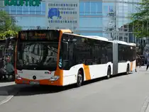 RNV Mercedes Benz Citaro C2 G (Euro6) 8189 am 08.05.15 in Heidelberg