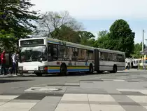 BRN MAN NG312 am 08.05.15 in Heidelberg auf der 720. Seit dem Werner Pleite ist fährt der BRN mit diesen Klassikern auf der 720 und 721 bis Dezember 2015 