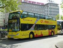 Unvi Volvo  Sightseeing , Frankfurt HBf 29.04.2015