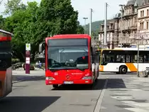 DB Rhein Neckar Bus Mercedes Benz Citaro C1 am 08.05.15 in Heidelberg