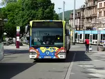 RNV Mercedes Benz Citaro C1 G 8169 fährt am 08.05.15 immer noch. Eigentlich sollte er ausgemustert werden. Ich finde es toll das er noch fährt 