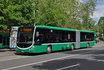 Mercedes Citaro 7003 auf der Linie 34 bedient die Haltestelle am Schützenhaus. Die Aufnahme stammt vom 07.05.2015.