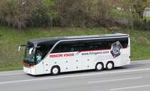 Setra 415 HDH, Principe Viaggi, près de Berne avril 2015