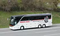 Setra 415 HDH, Principe Viaggi, près de Berne avril 2015