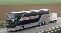 Setra 431 DT, Soltysik Reisen, près de Berne avril 2015