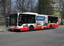 MB Citaro HHA 2508 auf Linie 181 am U/S Sternschanze, 10.4.15