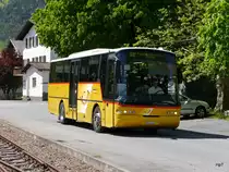 Postauto - Neoplan  GR  159207 unterwegs in Rhäzüns am 07.05.2015