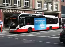 Volvo 7900 PHEV PlugIn-Hybrid HHA 1493 auf Linie 109 am Gänsemarkt, 10.4.15