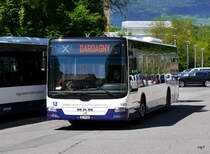 tpg - MAN Lion`s City  Nr.1901  GE 96161 unterwegs in La Plaine am 06.05.2015