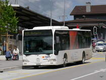 tpn - Mercedes Citaro  VD 558011 in Nyon beim Bahnhof am 06.05.2015
