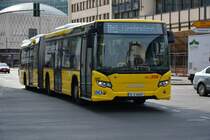 Am 11.04.2015 fährt B-V 4449 auf der Linie M49. Aufgenommen wurde ein Scania Citywide / Berlin Zoologischer Garten.
