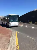 INTERCITY BUS-Scania Hispano unterwegs in Playa Blanca auf Lanzarote am 30.4.15