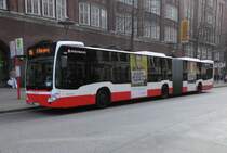 MB Citaro C2 G HHA 7431 auf Linie M6 am HBF/Mönckebergstr. 10.4.15