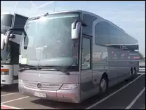 Mercedes Travego von RVB-Reisen aus Deutschland in London am 24.09.2013