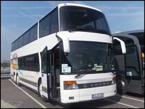 Setra 328 DT von RVB-Reisen aus Deutschland in London am 24.09.2013