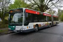P-AV 975 fährt am 28.04.2015 auf der Linie 694. Aufgenommen wurde ein Mercedes Benz Citaro Facelift / Potsdam Küsselstraße.
