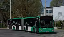 Citaro 2 G Euro EEV Wagen 141 als Linie 63 im Schulzentrum St. Peter, 15.04.2015