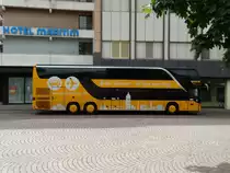 HEAG mobiBus Setra Doppeldecker am 16.05.15 in Darmstadt