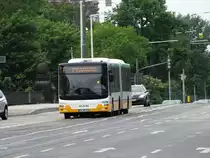 Nagelneuer HEAG mobiBus MAN Lions City G am 16.05.15 in Darmstadt