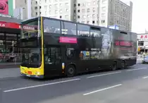 MAN Lions City DD BVG Wg.3321 auf Linie 100 am S+U Alex, 11.4.15