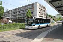 VBG/Maag Nr. 25 (Mercedes CitaroII O530) am 12.5.2015 beim Bhf. Glattbrugg