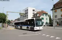 VBG/Eurobus Nr. 47, ex Ryffel Nr. 68 (Mercedes CitaroII O530) am 12.5.2015 in Glattbrugg, Post. Dieser Wagen kam im Jahre 2007 zu Ryffel nach Uster. 2014 musste Ryffel aufgrund erhöhtem Angebot und massiver Frequenzzunahme Gelenkbusse beschaffen. Man entschied sich dabei für MAN Fahrzeuge, wodurch dieser Wagen zum Einzelgänger wurde. Deshalb wurde er an Eurobus abgegeben.