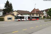 RVBW Nr. 145 (Scania/Hess N310UA) am 2.5.2015 in Neuenhof, Kreustein