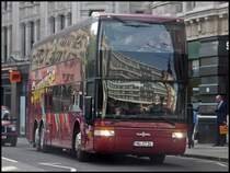 Van Hool TD924 von Karl Oster aus Deutschland (ex Suprise/Schweiz) in London am 24.09.2013