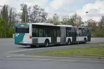 Aufgrund von Streik fahren am tage Nachtlinien. Hier wurde P-AV 961 (ex Havelbus) auf der Linie N17 aufgenommen. Aufgenommen am 01.05.2015 / Mercedes Benz Citaro.

