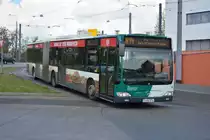 P-AV 974 (Mercedes Benz Citaro Facelift) fährt am 01.05.2015 auf der Linie N14. Aufgenommen am Hauptbahnhof in Potsdam.
