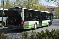 PM-E 234 steht am 01.05.2015 auf dem Busparkplatz am Hauptbahnhof in Potsdam. Aufgenommen wurde ein Mercedes Benz Citaro Ü Facelift.
