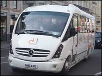 Mercedes Plaxton von DJ Coaches aus England in London am 24.09.2013