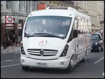 Mercedes Plaxton von DJ Coaches aus England in London am 24.09.2013