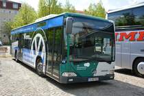 Am 01.05.2015 steht P-AV 912 auf dem Bassinplatz in Potsdam. Aufgenommen wurde ein Mercedes Benz Citaro.
