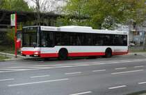 MAN NL 263 HHA 2431 auf Linie 118 in Steilshoop, Borchertring am 30.4.15