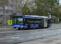 MB Citaro G HHA 7604 auf Linie M7 in Steilshoop, Borcherting am 30.4.15