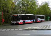 MB Citaro Facelift G HHA 7922 auf Linie M7 in Steilshoop, Borchertring am 30.4.15