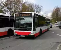MB Citaro Facelift HHA 2725 auf Linie 179 am U Alsterdorf, 30.4.15