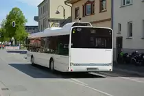 PM-RB 329 fährt am 03.05.2015 durch Werder Havel. Aufgenommen wurde ein Solaris Urbino 12 / Werder Havel Kölner Straße.
