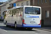 P-AV 464 fährt am 03.05.2015 durch Werder Havel. Aufgenommen wurde ein Setra S 415 UL / Werder Havel Kölner Straße.
