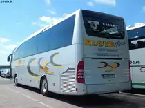 Mercedes Travego von  Klute aus Deutschland im Stadthafen Sassnitz am 22.05.2015