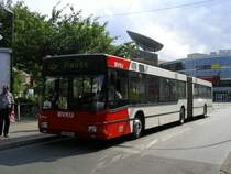 MAN der VKU als Ersatzverkehr im Auftrag der DB von Dortmund Hbf. Nord nach L�nen in Pausenstellung.(06.07.2008) 
