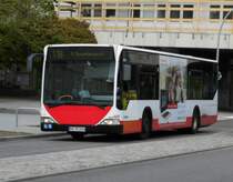 MB Citaro Jasper Wg.8185 auf Linie 118 am EKZ Steilshoop, 30.4.15