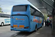 Aus Kroatien kommt dieser Volvo B11R (Sunsundegui SC7) (ZG 9243FF) und wird nun am ZOB in Berlin zur Abfahrt bereitgestellt.
