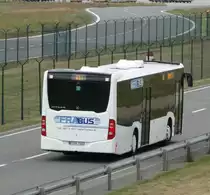 FRABus Mercedes Benz Citaro C2 (euro6) am 23.05.15 in Frankfurt am Main Flughafen von einen Planespotterpunkt aus Fotografiert