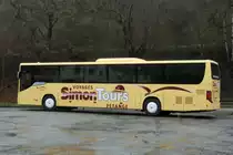 Setra S 416 UL von Simon Tours aus Luxemburg am 19.12.2014 bei Hinterweidenthal