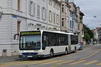Mercedes Citaro von SWEG auf der Linie 55 fährt zur Endstation am Claraplatz. Die Aufnahme stammt vom 19.05.2015.