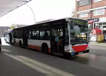 MB Citaro HHA 2518 auf Linie 173 am U/S Barmbek, 30.4.15